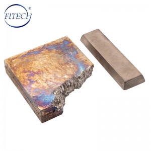 Raw materials 99.99%min Bismuth Metal Ingot
