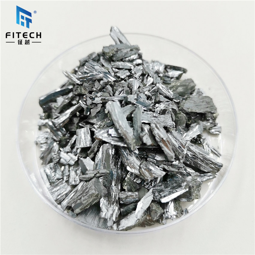 China Hot Sale Tellurium Metal Lumps 99.99%min