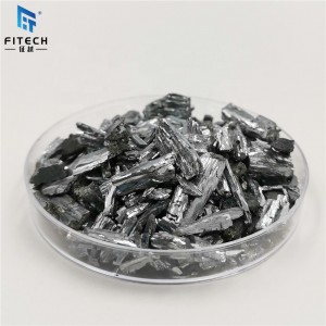 China Hot Sale Tellurium Metal Lumps 99.99%min