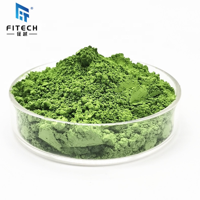 Famous Vanadium Pentoxide Flake –  China Factory supply 72-76% Green Nickel Oxide – Fitech