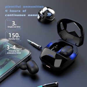 FITHEM T-G6S tws true stereo earbuds with charging case headset waterproof earphones wireless noise cancelling headphones