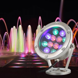 Underwater LED Light RGB Water Fountain Underwater Light led  Fountain Underwater Lamp