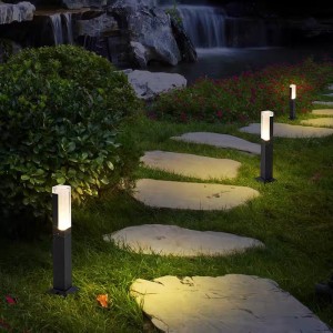 LED Garden Light Modern Pillar Light Outdoor landscape lawn bollards lamp