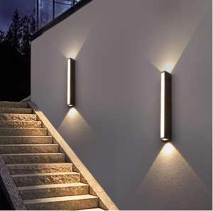 Waterproof IP65 Garden Linear Long Strip Wall Sconce Outdoor lighting fixture Led Wall Lamps LED Outdoor Wall Lights