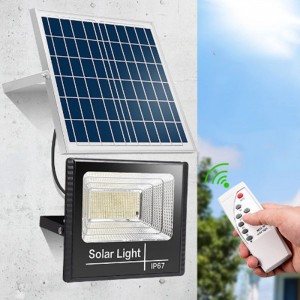 Outdoor Stadium Solar Led Flood Light With Remote Control
