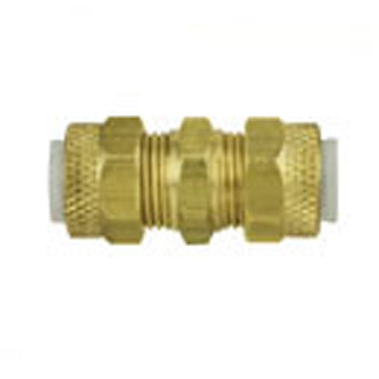 1262 Poly Tube Union 262PF 1262 62P 262P Poly Tube Brass Fitting