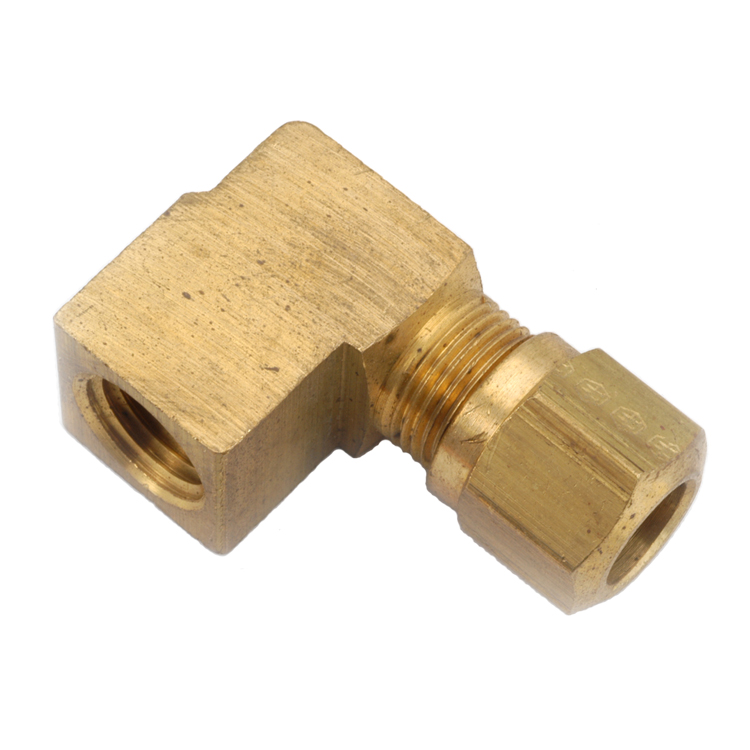 1470 Female Elbow Connector Brass Fittings	DOT Air Brake Adapter Connector End port For Nylon Tubing