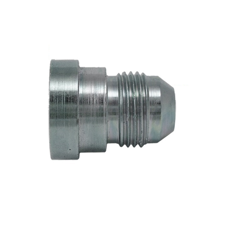 2407 SAE# 070132 SAE 37° Flare (JIC) JIC Tube Reducer/Enlarger Hydraulic steel fittings Requires #318 Tube Nut