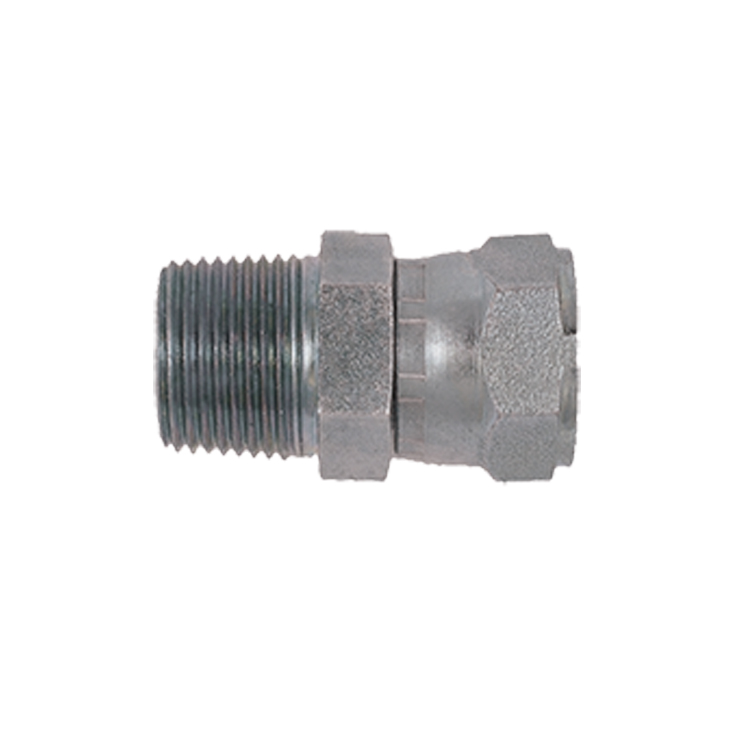 6505 SAE 37° Flare (JIC) Male Pipe x JIC Swivel Nut Hydraulic Fittings