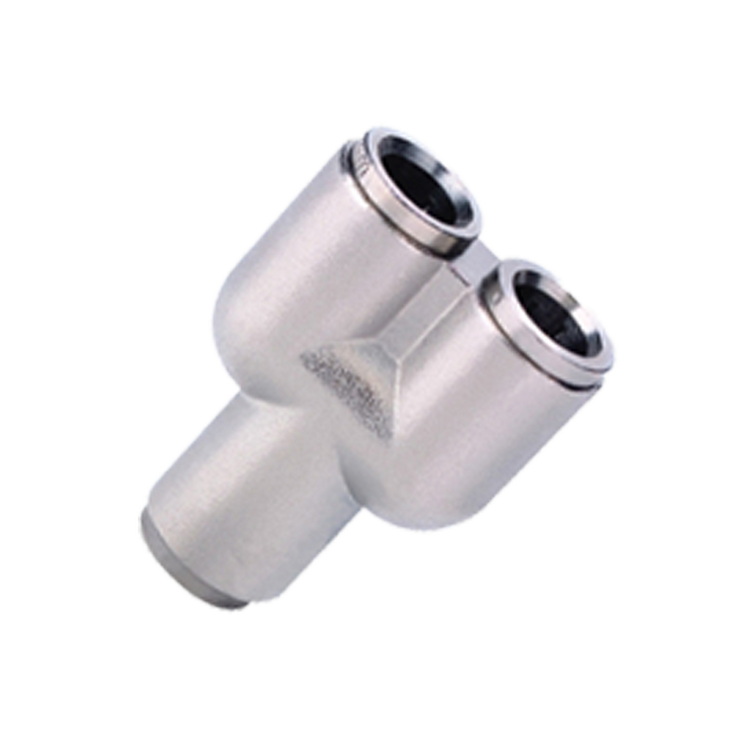 BUY	Union Y Tube to Tube Brass Push In Fittings
