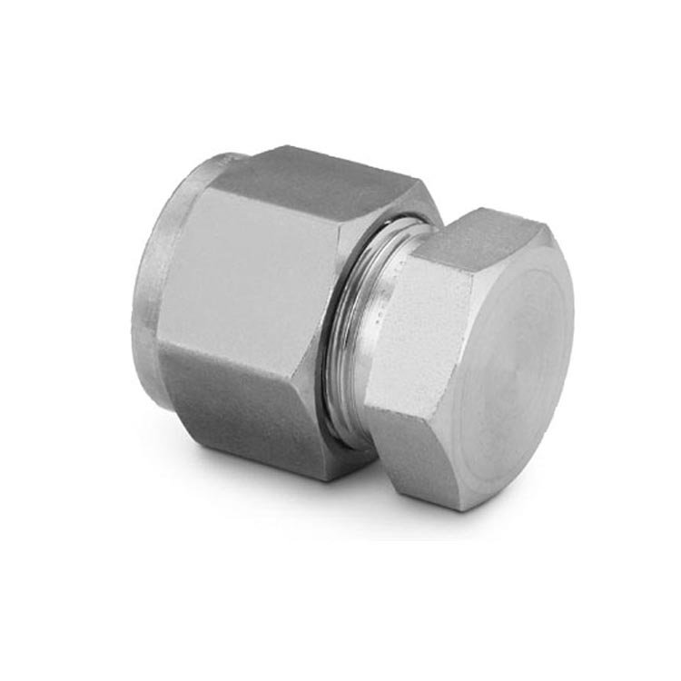 DC Cap Stainless Steel Compression Instrumentation Tube Fittings