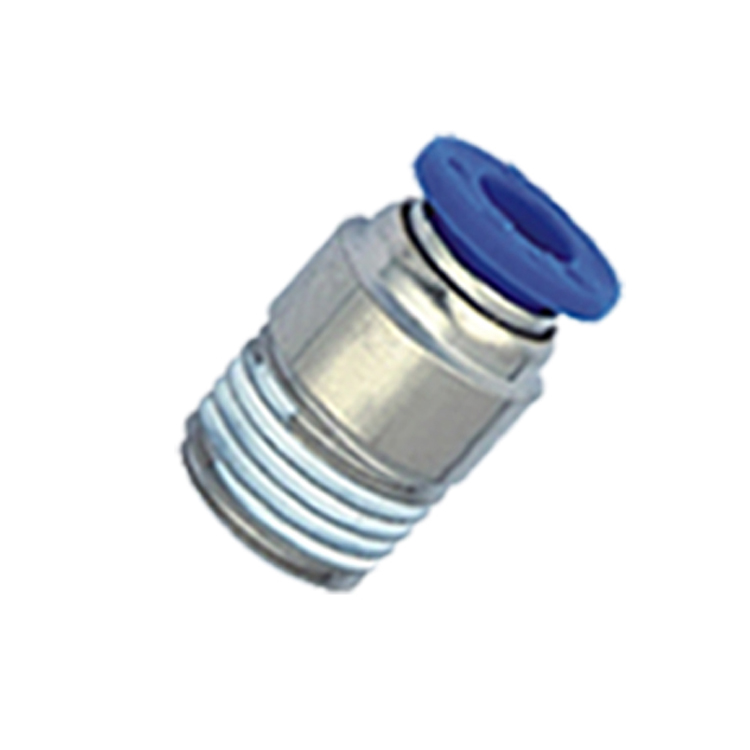 POM Round Male Straight Plastic Poly Push In Tube to Pipe Adapter Connector Fittings