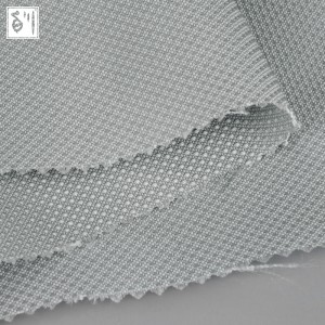 Polyester Blend Fabric With Dot Pattern Dyeing 300D REVO™