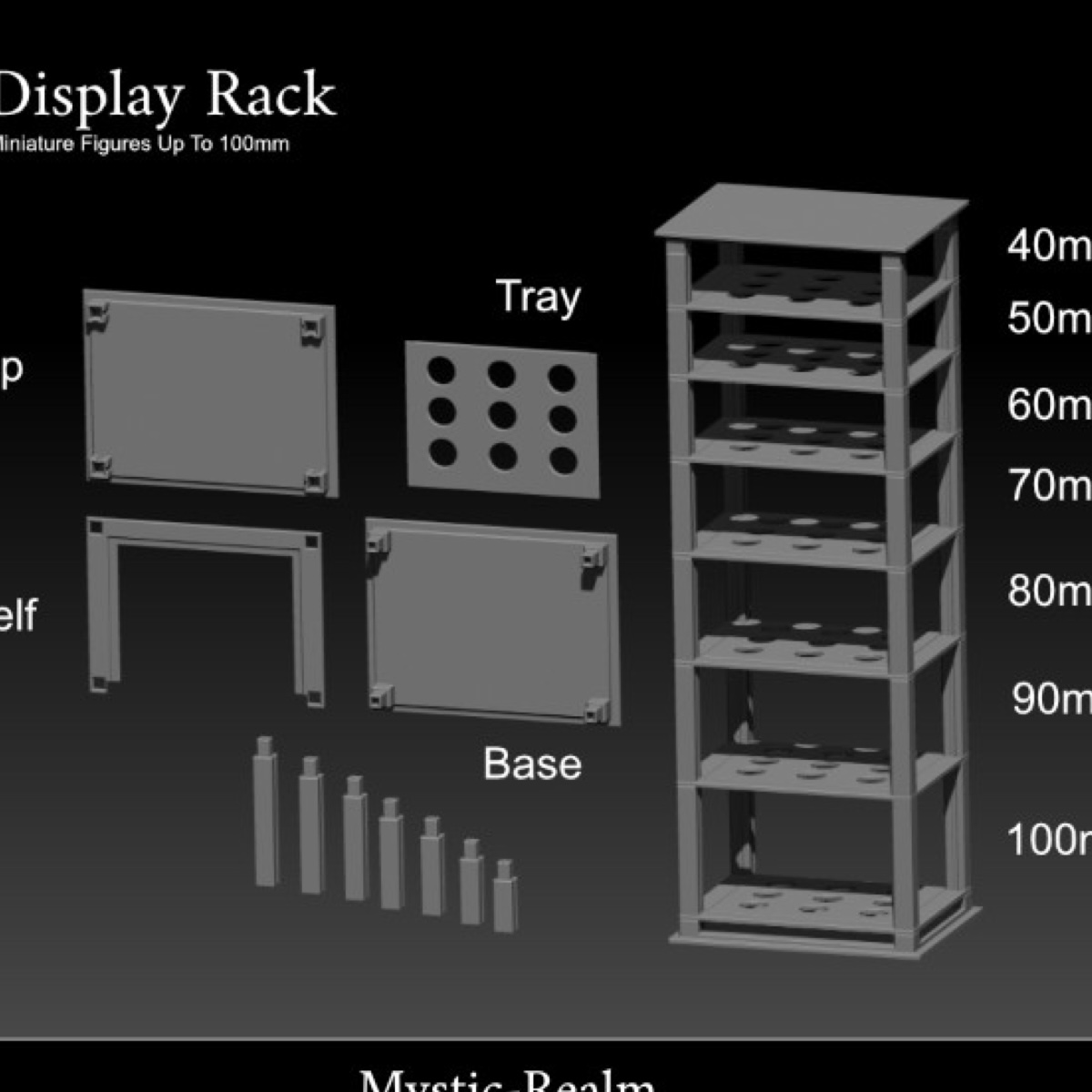3D Printing for Unique Display Racks