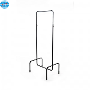 Top Fashion New Arrival Modern Clothes Stand Garment Floor Standing Display Adjustable Height Hanging Rack For Retail Store