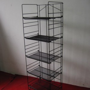 Foldable 5 Tier Wire Floor Stand