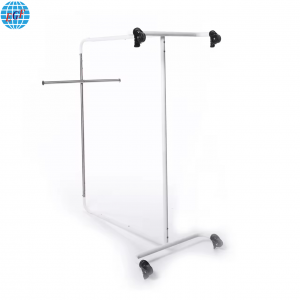 Hot Selling Clothing Display Racks Removable Garment Rack Cloth Hanging Rail For Clothes Retail Store, Customizable.