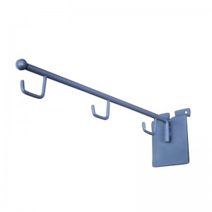 Metal J Hook Slatwall display rack accessories