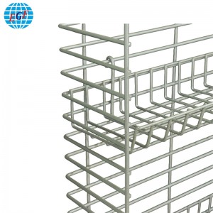 Power Wing Rack With Wire Hooks Shelves