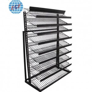 Wholesale Multifunction CD DVD Candy Battery Retail Wire Storage Display Stand Shelf Rack