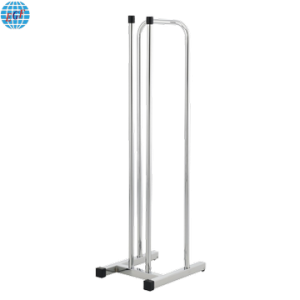 5 Style Commercial Metal Movable Clothing Store Organizer Floor Standing Clothes Hanger Stacker