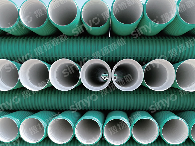 PP double wall corrugated pipe Featured Image