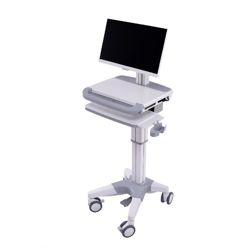 China Cheap price Mobile Computer Cart - All In One Computer Cart Hospital Trolley PHB-00 – Secure