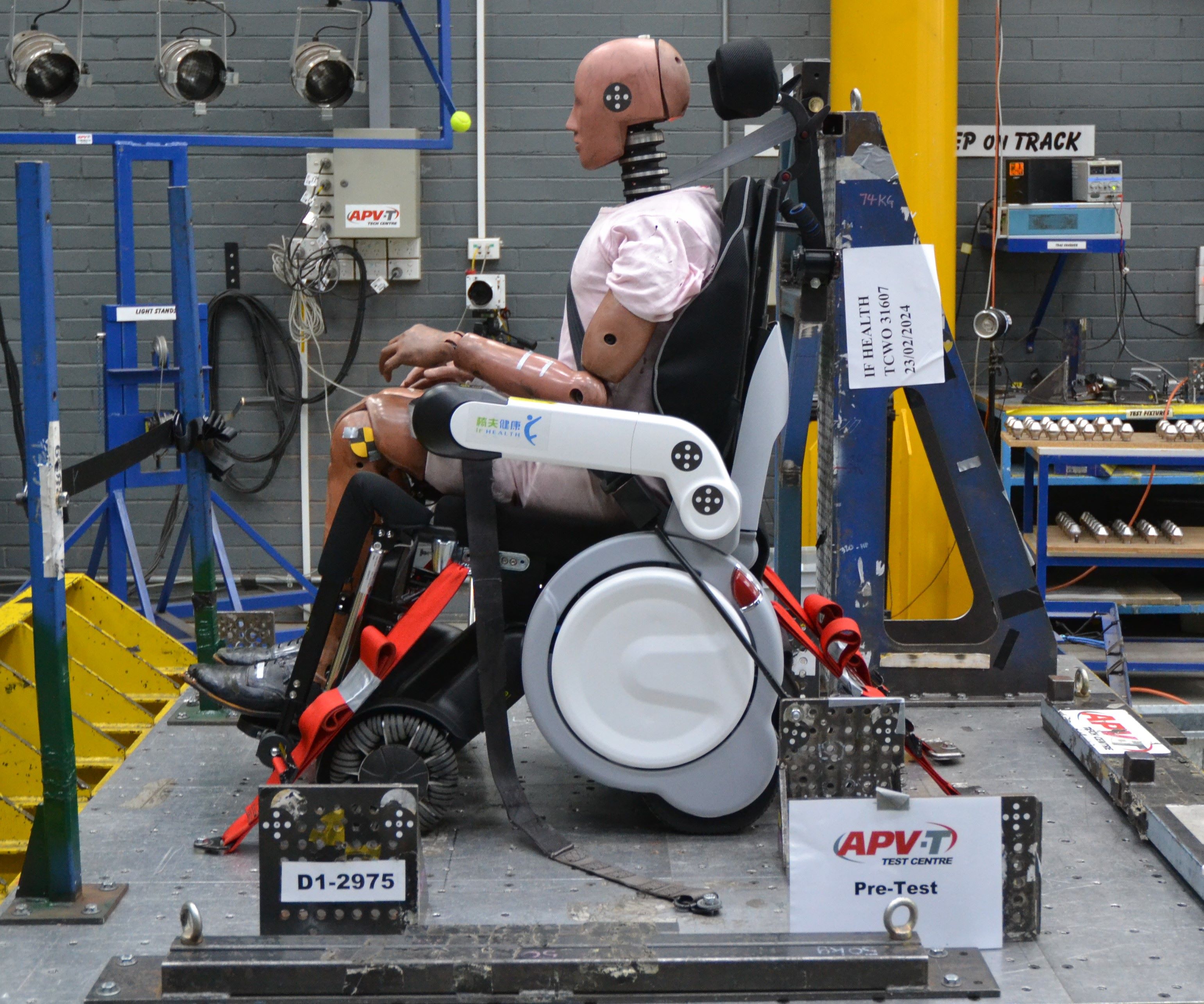 Safety Meets Performance – IF HEALTH Wheelchair Receives Safety Certification from the APV