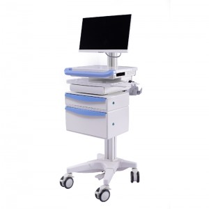 Chinese Professional Computer Workstation Cart - Medicine Cart Mobile Trolley For Doctors Or Nurses PMB-00 – Secure
