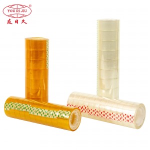 Yourijiu Handmade Office School Home Light Duty Packing Print Wholesale Jumbo Roll Stationery Tape