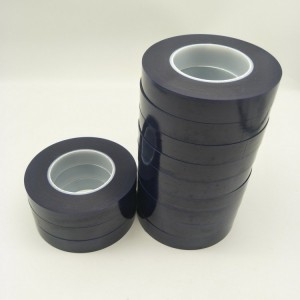 Protezione di galvanica resistente à u calore Adesivu Sensibile à a Pressione di Gomma Nastra di Film PVC Blu