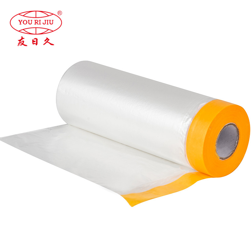 Wholesale Transparent Pre-Taped Covering Masking Film Surface Protection  Tape manufacturers and suppliers
