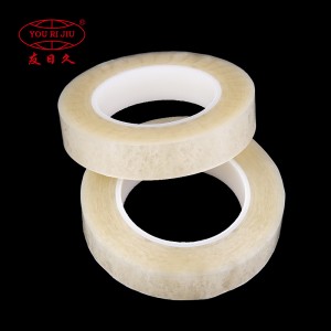 Factory Wholesales PET Transparent LCD Hapana Noise Tape Silent Tear Tear tape Waste Discharge Tape
