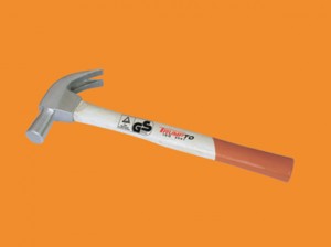 American type Claw Hammer with Dual color TPR handle/ Wood handle