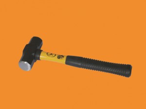 SLEDGE HAMMER WITH DUAL COLOR TPR HANDLE (POPULAR TYPE)