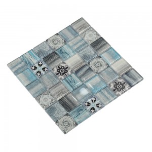 Low Price Hot Selling Artistic Glass Mosaic Pattern With Inkjet Printing
