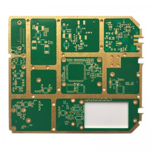 Custom High Frequency Printed Circuit Board Rogers4003 Rogers4350 PCB Board For HIFI Audio