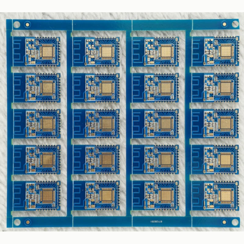 Excellent quality Blank Pcb - Multi- Layer Blue Solder Mask Circuit Board Manufacturing, Electronics manufacturing PCB turkey service PCBA assembly In Shenzhen –  PhiliFast