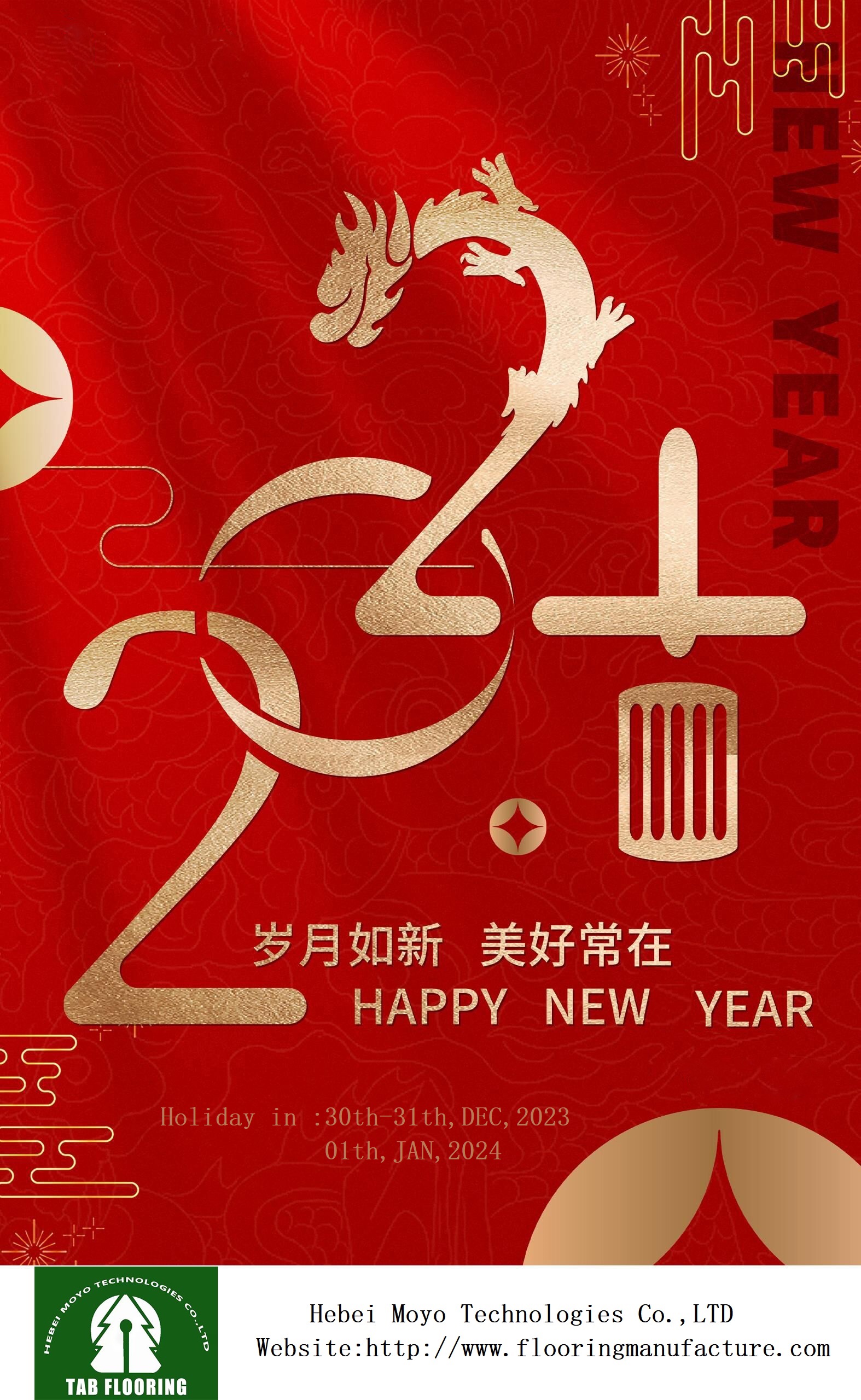 Happy new year for 2024 !