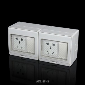 One of Hottest for Hidden Sockets Kitchen - IP55 Series Waterproof Surface Switch+Pin Socket – Feilifu