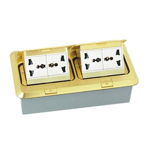 HTD-402 Floor Socket Outlet (6 module capacity,TUV,CE approval)