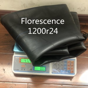 Florescence 1200r24 truck tires inner tube with Korea quality