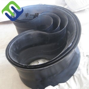 Truck tire tube and rubber flap