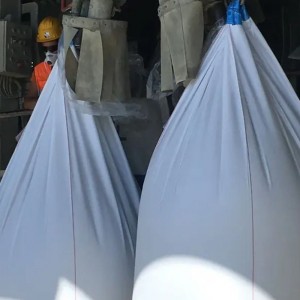 Automatische Befüllung eines einzelnen Stevedore-Beutels FIBC Big Bag Jumbo-Beutel zum Verkauf