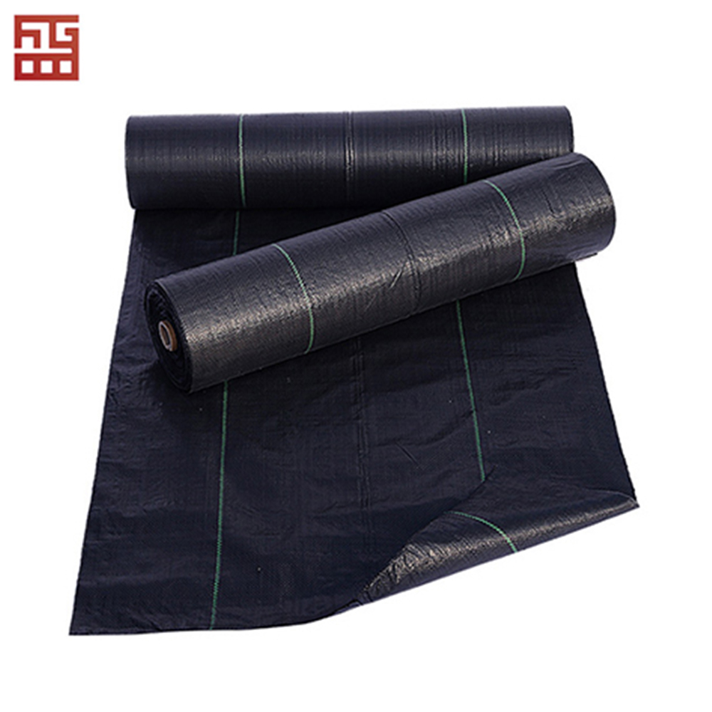OEM Discount Bulk Bag Retail Factories Pricelist - Black Color PP Woven Weed Mat/Ground Cover/Anti-Grass Cloth  – Zhensheng