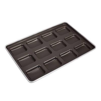 Wholesale Aluminium Baking Tray - Square burger/ bun pan – Bakeware