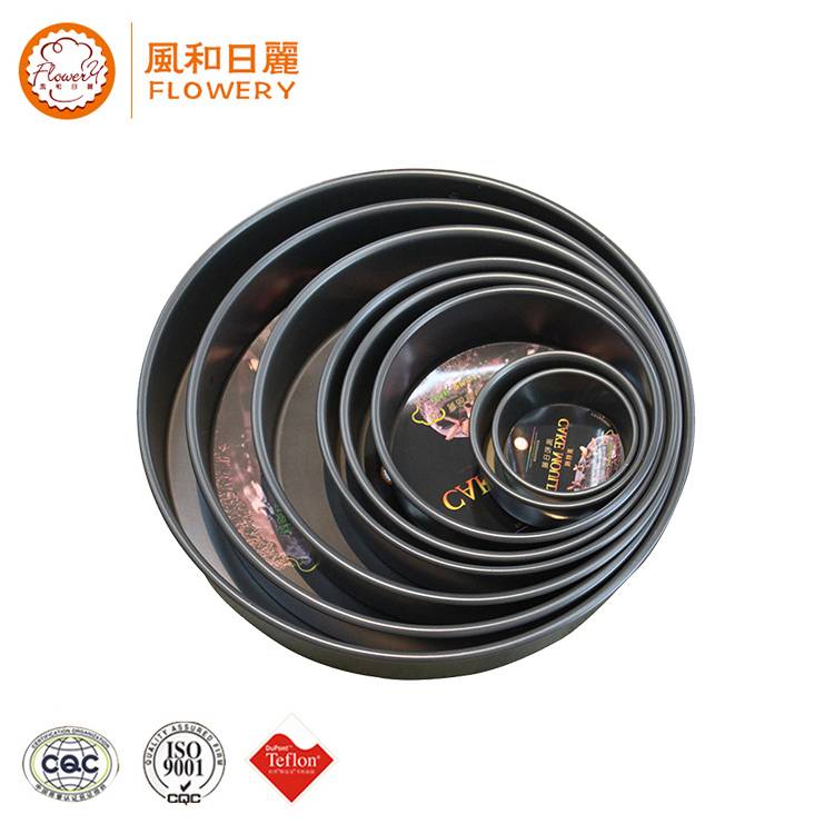 China OEM Aluminium Bakeware - Hot selling nonstick round oven pizza tray with low price – Bakeware