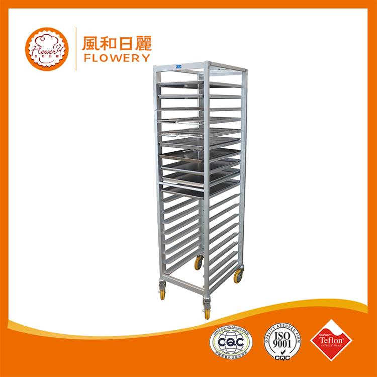 Commercial Kitchen Bakery Stainless Steel Baking Rack Trolley for Rotary  Oven - China Trolley, Rack Trolley