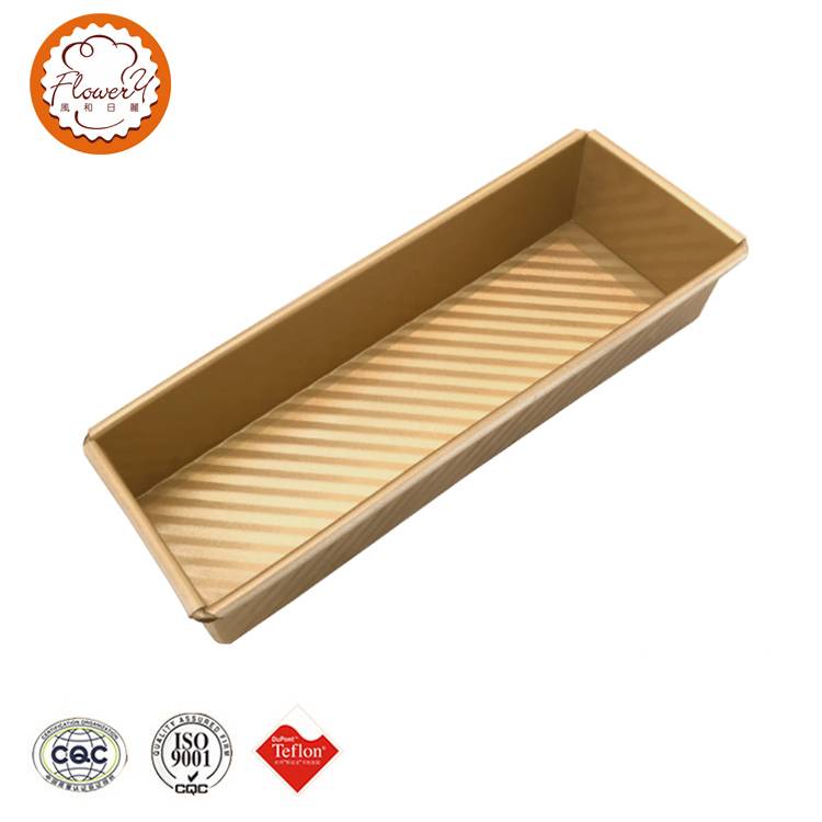 OEM Customized Pullman Bread Pan With Lid - food grade rectangle safe loaf pan – Bakeware