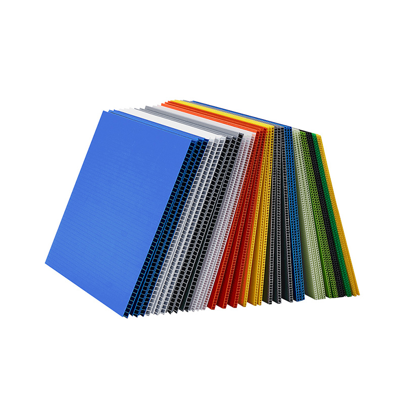 Waterproof PP Corfluted Correx Corrugated Hollow Sheets/Boards